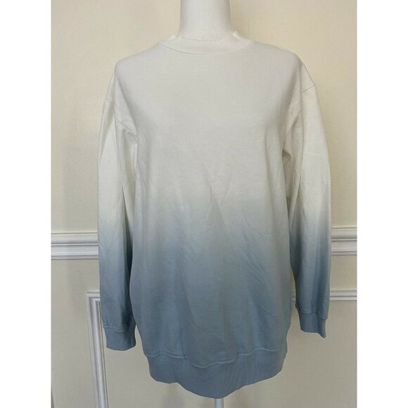 BP Dip Dye Crewneck Cotton Blend Sweatshirt women size M - Picture 5 of 9